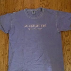 comfort colors t shirt! Alpha Chi Omega